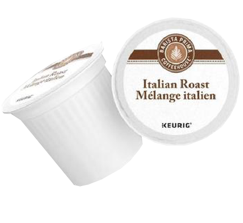 Keurig K-Cup Barista Prima Decaf Italian Roast 24ct - Coffee Rocket
