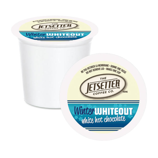 Jetsetter- Winter Whiteout White Hot Chocolate K-Cup