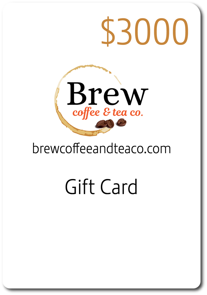 Brew Coffee & Tea Gift Card