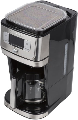 Cuisinart® Fully Automatic 12-Cup Burr Grind & Brew Coffeemaker DGB-800C - Black/Silver