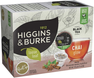 Higgins & Burke Chai Glow Tea K Cup 24 CT