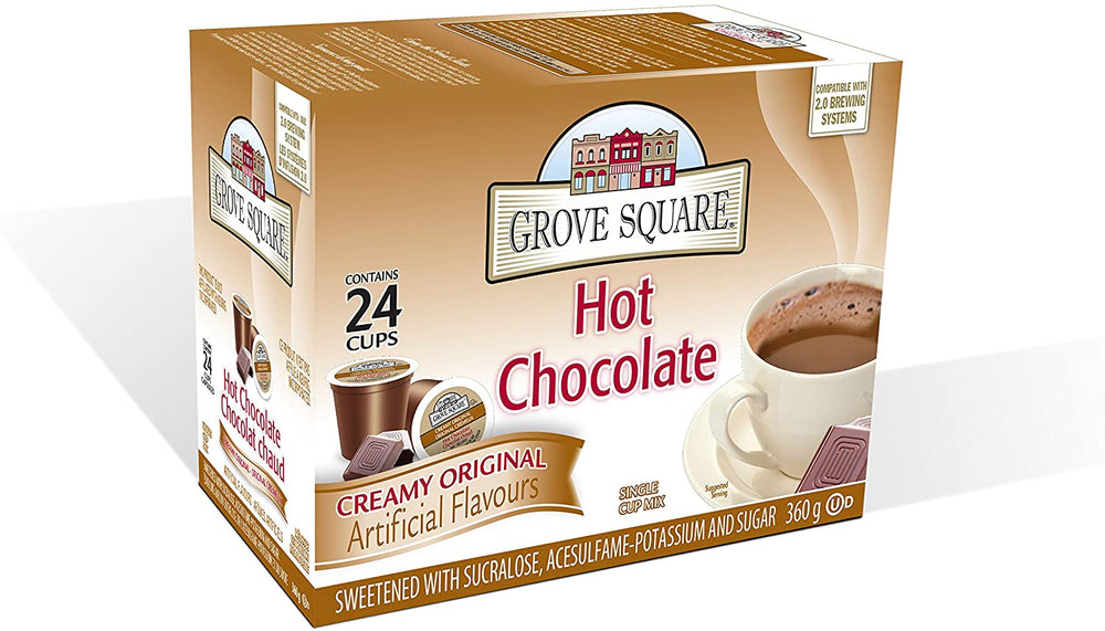 Grove Square Hot Chocolate Creamy Original 24 CT