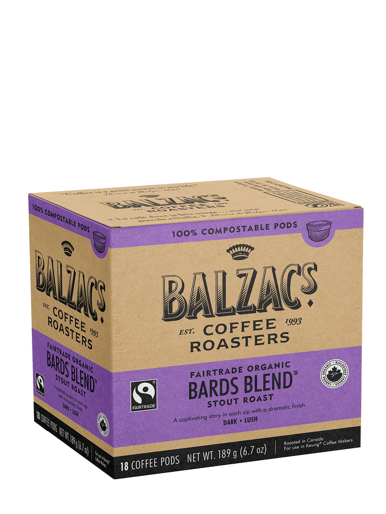 Balzac's Bards Blend 100% Compostable Pods 18 CT