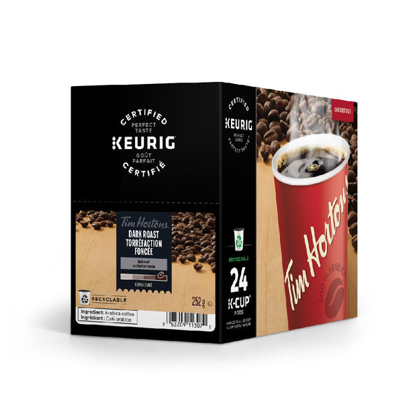 Tim Hortons K CUP Dark Roast 24 CT – Brew Coffee Tea Co