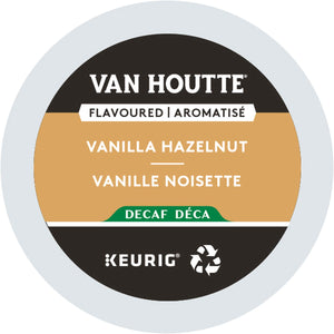 Van Houtte K Cup Vanilla Hazelnut Decaf 24 CT