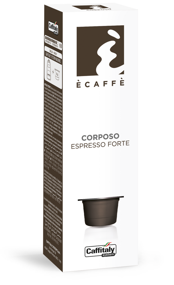 Caffitaly Ècaffè Corposo Espresso Forte Capsules