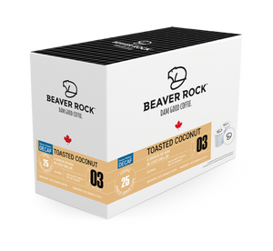 Beaver Rock Toasted Coconut Decaf 25 CT