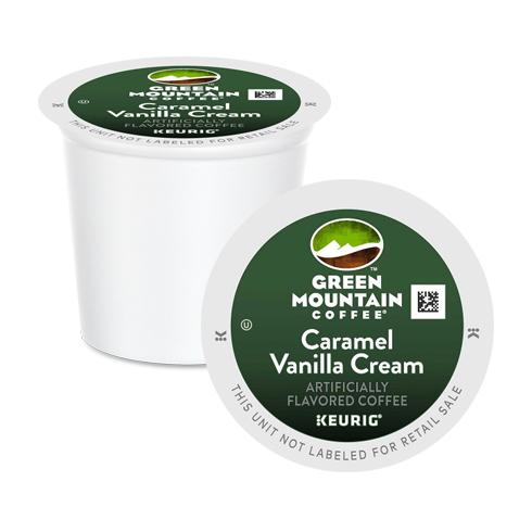 GMCR K CUP Flav Coffee Caramel Vanilla Cream 24 CT