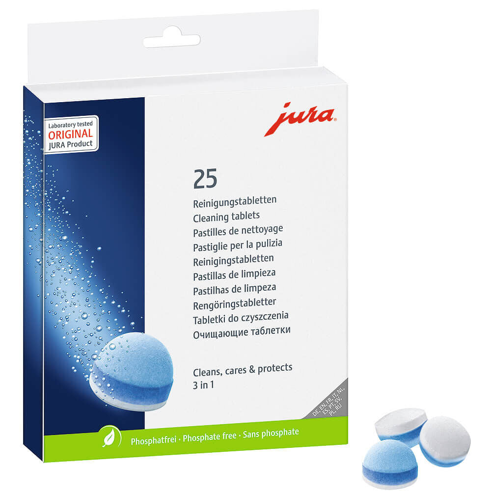 Jura 2-Phase-Cleaning Tablets  (25 pcs)