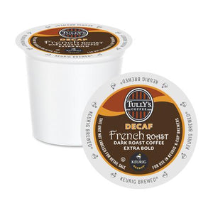 TULLY'S K CUP French Roast Decaf 24 CT