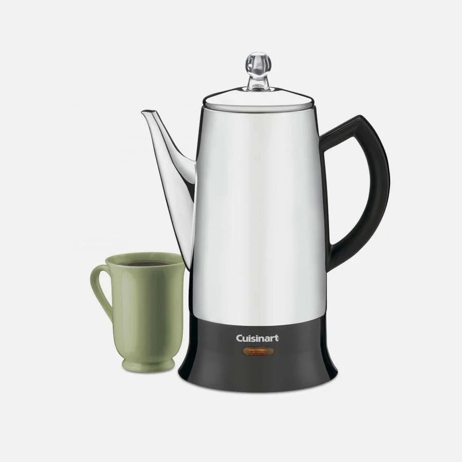 
            
                Load image into Gallery viewer, Cuisinart Classic 12-Cup Stainless Percolator
            
        