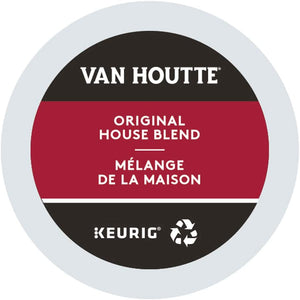 PAST BESTBEFORE DATE- Van Houtte K CUP Original House Blend 24 CT