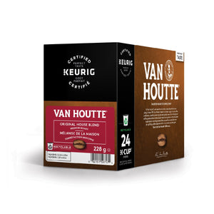 PAST BESTBEFORE DATE- Van Houtte K CUP Original House Blend 24 CT