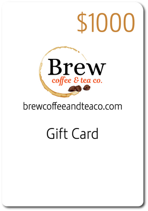 Brew Coffee & Tea Gift Card