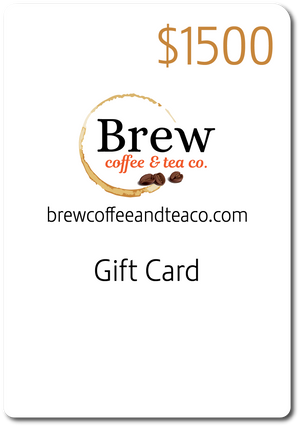 Brew Coffee & Tea Gift Card