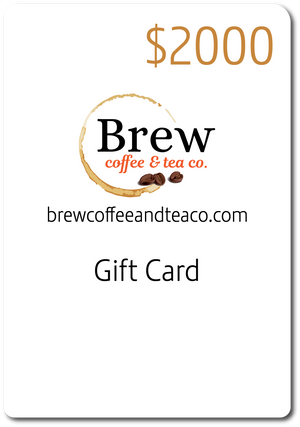 Brew Coffee & Tea Gift Card