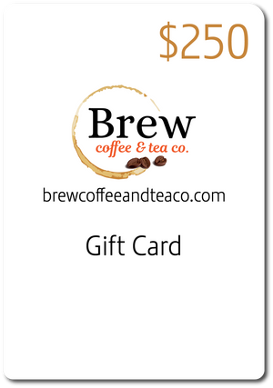 Brew Coffee & Tea Gift Card