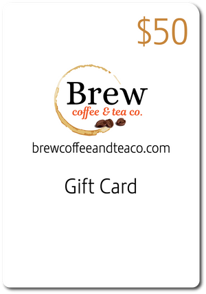 Brew Coffee & Tea Gift Card