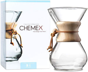 
            
                Load image into Gallery viewer, CHEMEX Filter-Drip Coffee Maker 6 Cup
            
        