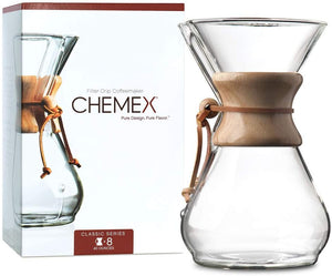 CHEMEX Filter-Drip Coffee Maker 8 Cup