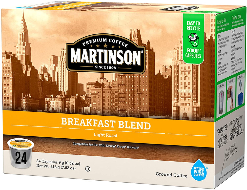 
            
                Load image into Gallery viewer, Martinson Coffee Breakfast Blend 24 CT
            
        