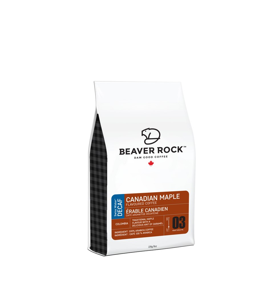 
            
                Load image into Gallery viewer, Beaver Rock Maple Decaf 8oz
            
        