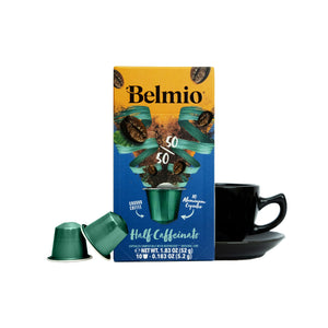 
            
                Load image into Gallery viewer, Belmio NESPRESSO® Compatible Capsules - Half Caffeinato
            
        