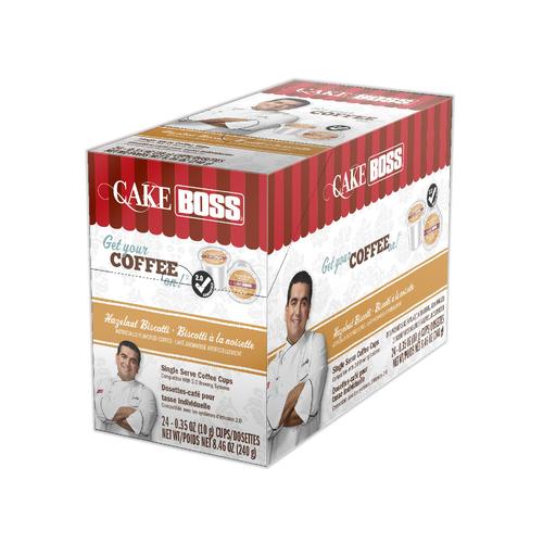 Carlos Bakery K Cups Hazelnut Biscotti 24 CT
