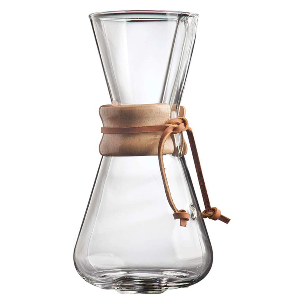 
            
                Load image into Gallery viewer, CHEMEX Filter-Drip Coffeemaker 3 Cup
            
        