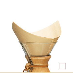 
            
                Load image into Gallery viewer, CHEMEX Bonded Coffee Filters Pre-Folded Squares - Natural
            
        
