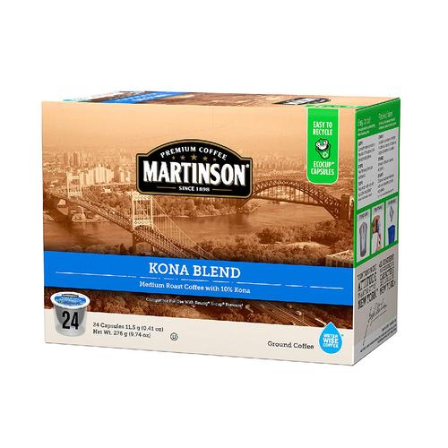 
            
                Load image into Gallery viewer, Martinson Coffee Kona Blend 24 CT
            
        