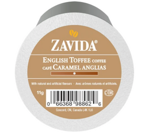 Zavida K Cups English Toffee 24 CT