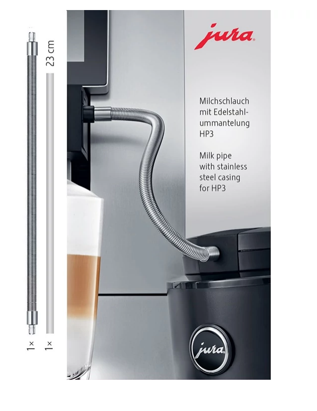 
            
                Load image into Gallery viewer, Jura Milk Pipe with Stainless Steel Casing
            
        