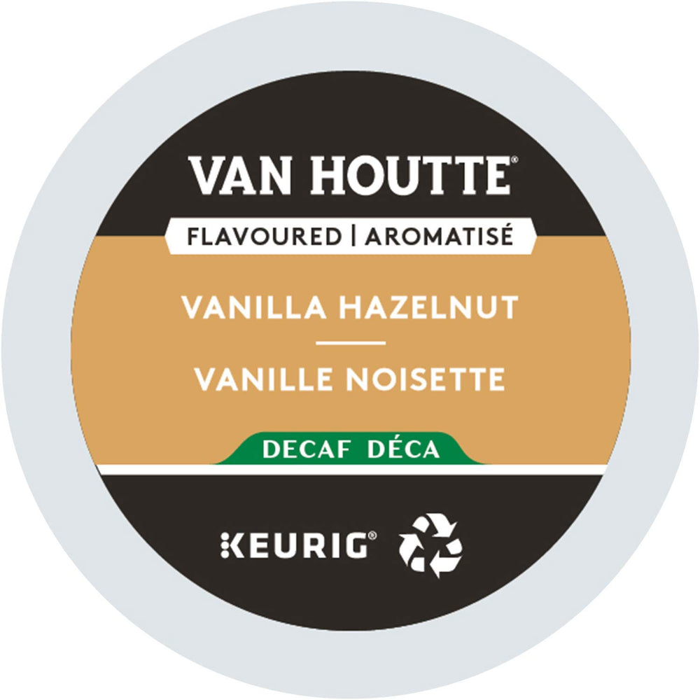
            
                Load image into Gallery viewer, Van Houtte K Cup Vanilla Hazelnut Decaf 24 CT
            
        