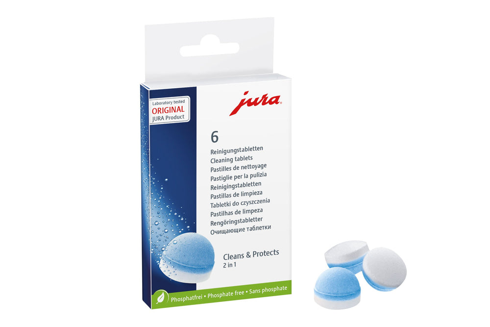 Jura 2-Phase-Cleaning Tablets (6 pcs)