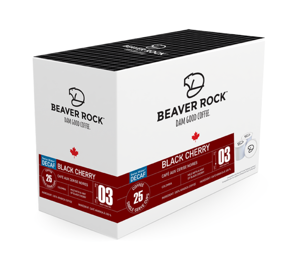 Beaver Rock Black Cherry Decaf 25 CT