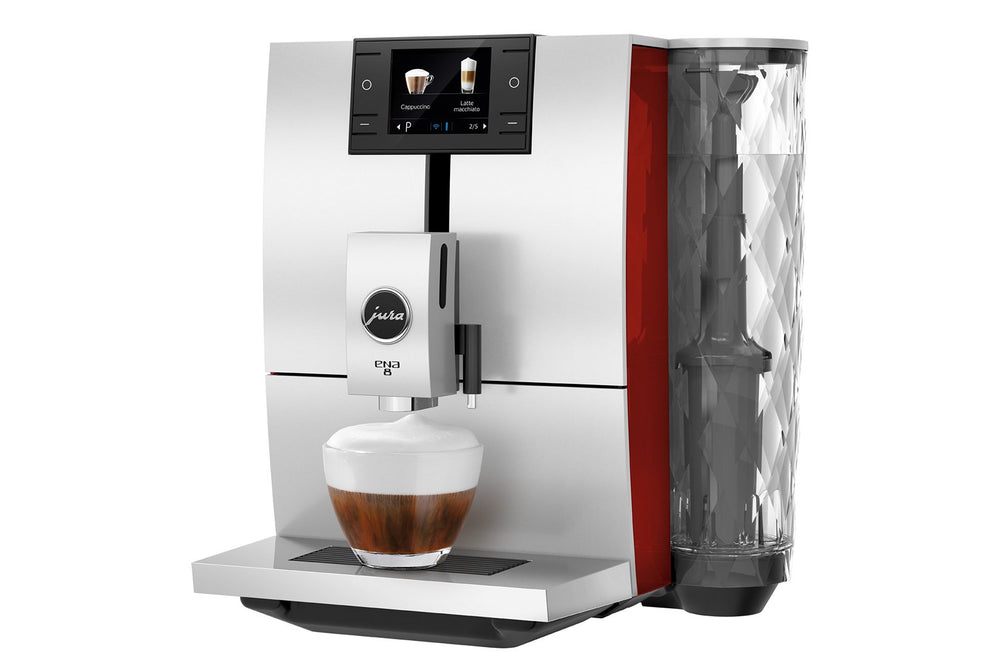 Jura ENA 8 - Nordic White, Metropolitan Black or Sunset Red