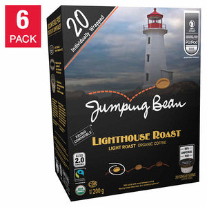 Jumping Bean Purpod 100% SS Lighthouse Roast 20 CT