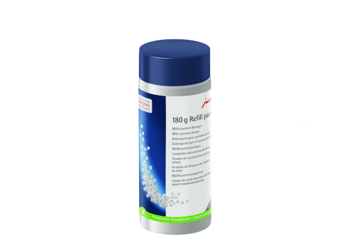 Jura Milk System Cleaning Tablets Refill Bottle 180g