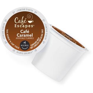 GMCR K CUP Cafe Escapes Caramel 24 CT past dated