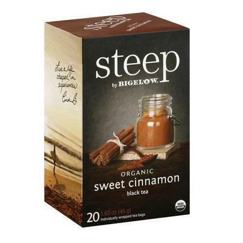 Bigelow Steep Tea Sweet Cinnamon 20 CT