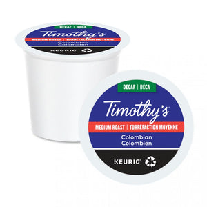TIMOTHY'S K CUP Decaf Colombian 24 CT