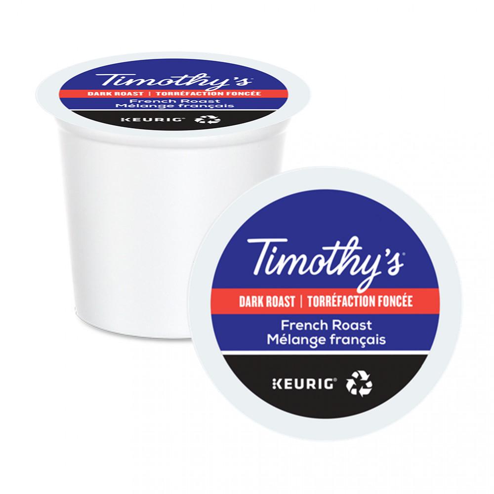 TIMOTHY'S K CUP Dark Roast French Roast 24 CT